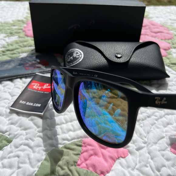 New Ray Ban Justin 4165 Sunglasses Polarized Unisex - Picture 8 of 16